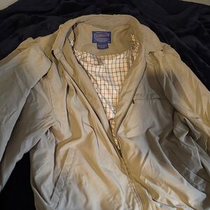 Pendleton Men's Tan Lightweight Zip Jacket